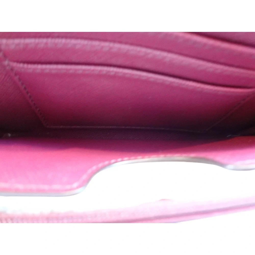 Michael Kors Jet Set Travel Clutch Plum Paisley Print Zip Around Wristlet Wallet - Picture 8 of 12